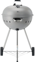 GRILL WĘGLOWY OKRĄGŁY 54CM SZARY