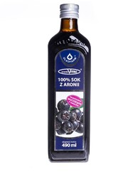 Aronia 100% sok z owoców, 490 ml /Oleofarm/