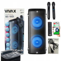 Głośnik Bluetooth Vivax BS-1001 100W Duża Moc Karaoke