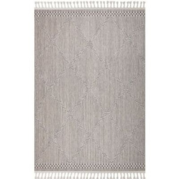 Dywan prostokątny Jardin 120 x 170 cm szary