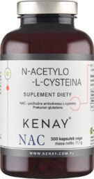 Kenay NAC N-acetylo-L-cysteina, 300 kapsułek vege