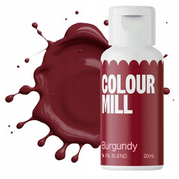 Barwnik olejowy do mas tłustych kremu czekolady czerwony