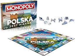 Winning Moves, gra planszowa, MONOPOLY Polska jest piękna,
