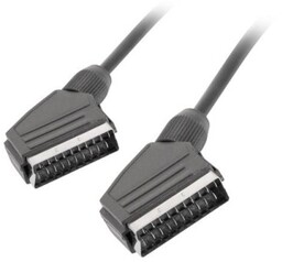 Lanberg Kabel CA-EUEU-10CC-0018-BK (SCART M - SCART M;