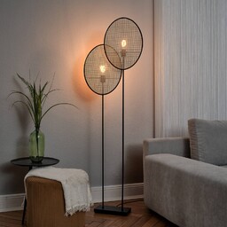 OSRAM Lampa stojąca Decor Rattan Dandelion, kremowy /