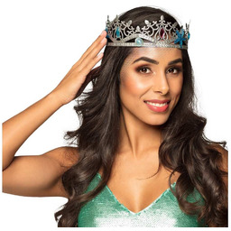 Korona metalowa Morska Królowa