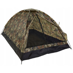 Mil-Tec Namiot Wojskowy Iglu 2-osobowy Woodland