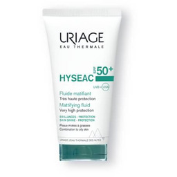 Uriage Hyseac Fluid przeciwsłoneczny matujący SPF 50+, 50