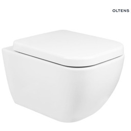 Zestaw Oltens Vernal miska WC wisząca PureRim