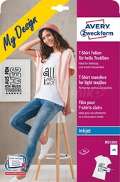 Avery Zweckform Folie do wprasowywania na jasne tkaniny