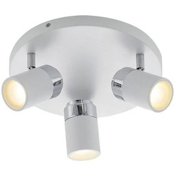 Lindby - Kardo 3 Lampa Sufitowa White/Chrome