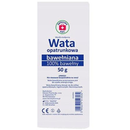 Apteczka ABC Wata bawełniana 100%, 50g