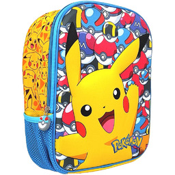 Plecak 3D przedszkolny - Pokémon Pikachu 30 x