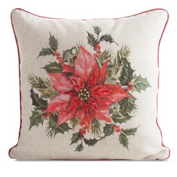 Eurofirany Poszewka świąteczna 45x45 Chp 220 czerwona zielona