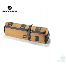 Rockbros torba rowerowa wielofunkcyjna 2w1 2l brąz N/A