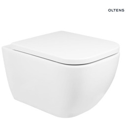 Zestaw Oltens Vernal miska WC wisząca PureRim