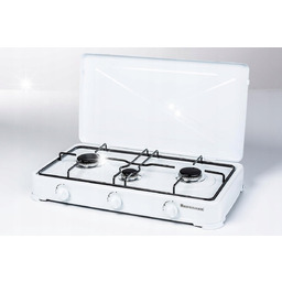 Kuchenka gazowa Ravanson K-03T 3 palniki biała