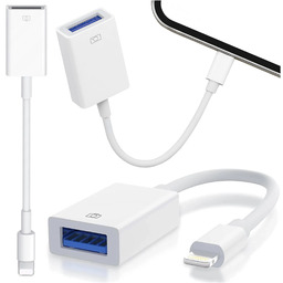 Przejściówka Adapter USB OTG USB-A 3.0 do Lightning,
