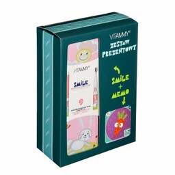 VITAMMY SMILE króliczek + DODO Memo marchewka Zestaw