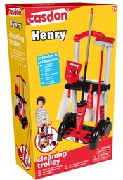 CASDON Zabawka wózek do sprzątania Henry 630