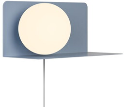 Lampa ścienna LILIBETH Nordlux 1xE14 25W Metal Niebieski