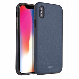 UNIQ etui Lithos iPhone X/Xs niebieski /azure blue