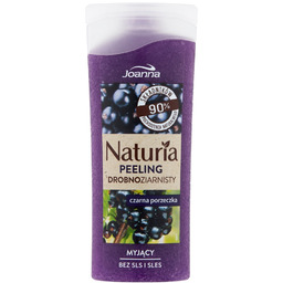 Joanna Naturia Peeling drobnoziarnisty czarna porzeczka 100 g