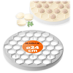 Pierożnica na uszka Paestum 24 cm biała