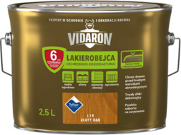 VIDARON LAKIEROBEJCA DO DREWNA L19 ZŁOTY DĄB 2,5L