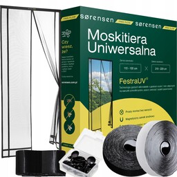 Sorensen Moskitiera Magnetyczna Drzwi Balkonowe 110/120/130 x 210/220