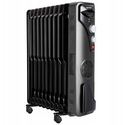 Grzejnik olejowy Mpm MUG-21 2500 W czarny