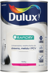 Farba akrylowa Dulux Rapidry 1 l SAT biały