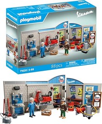 PLAYMOBIL Cars 71620 Garaż Vespy z lat 60-tych,