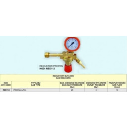 Reduktor Propan (Lpg) Red112