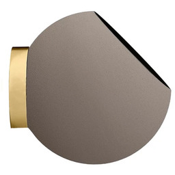 AYTM - Globe Wall Doniczka Ø17xH15,4 Taupe/Gold