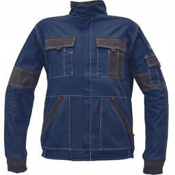 MAX SUMMER - kurtka - niebieski-czarny 54