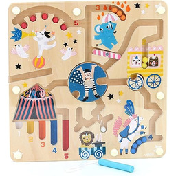 VILAC -8522 Circus Labirynt magnetyczny Michelle Carlslund-Od 2