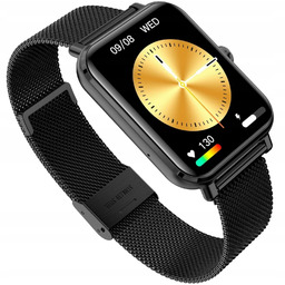 Czarny Smartwatch na bransolecie Garett Grc Classic 100
