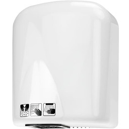 Suszarka do rąk Sanitario 1650 W, białe tworzywo