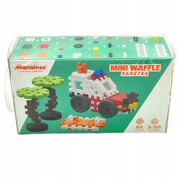 KLOCKI Marioinex Mini Waffle KARETKA 60 szt WAFLE