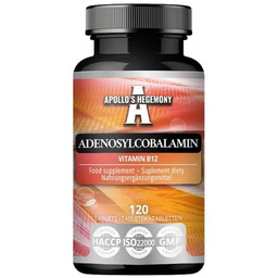 APOLLO''S HEGEMONY Adenosylcobalamin Vitamin B12 suplement diety 120