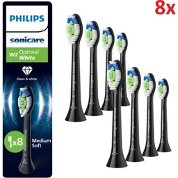 PHILIPS Oryginalna końcówka szczoteczki Sonicare W2 HX6068/88 Średnio