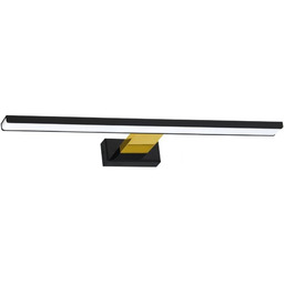 MILAGRO ML7885 Kinkiet SHINE BLACK/GOLD 60cm 13,8W LED