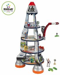 Drewniana rakieta małego kosmonauty, 63443-Kidkraft , zabawki