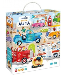 CzuCzu Moto puzzle Auta 3+