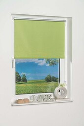 K-home Roleta zaciemniająca, poliester, zielona, 70 x 150