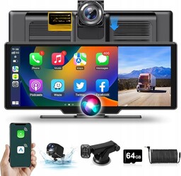 Radio samochodowe Carplay WiFi Android Auto Display 10,26”