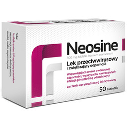 Neosine 500 mg Lek przeciwwirusowy i zwiększający odporność,