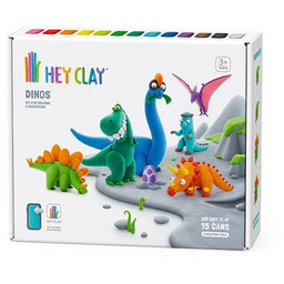HEY CLAY Masa plastyczna Dinozaury HCL15016CEE15