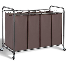 STORAGE MANIAC 4-częściowy organizer na pranie, 4-workowy kosz